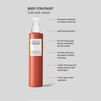 Comfort Zone Body Strategist Contour Cream 200Ml Toning And Hydrating - Image 3