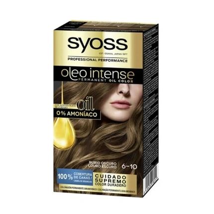 Syoss Syoss Oleo Intense Permanent Hair Color 610 Dark Blonde