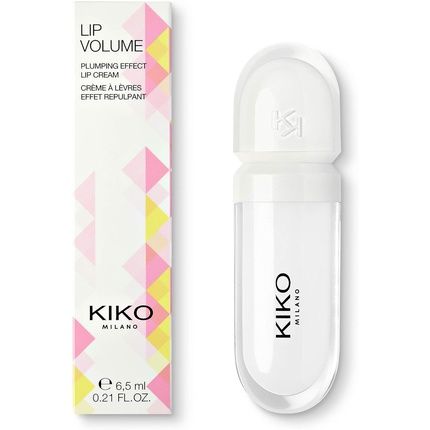 Kiko Milano Lip Volume 02 Transparent Perfecting Lip Cream Volumizing Effect - Image 3