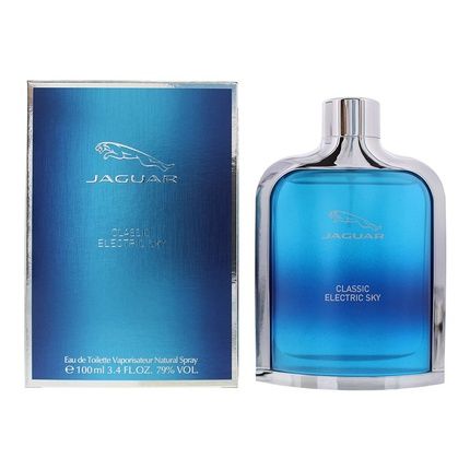 Jaguar Classic Electric Sky Eau De Toilette 100Ml For Men