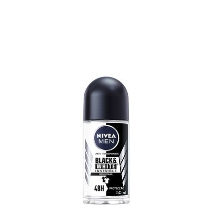 Nivea Men Black & White Invisible Original Rollon 50Ml