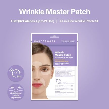 Wrinkle Master Patch Targeted Wrinkle Patches For T-Zone And Smile Lines