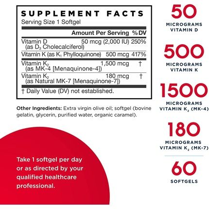 Jarrow K-Right 60 Softgels