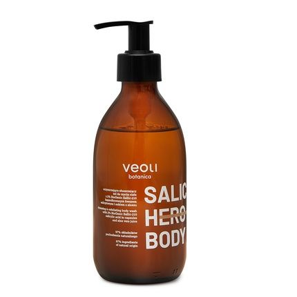 Veoli Botanica Salic Hero Body Cleansing And Exfoliating Gel For Body 280Ml