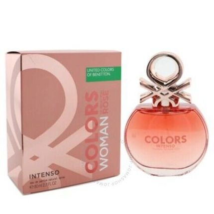 Benetton Color Rose Intense 2.7Oz (80Ml) Edp Spray For Women