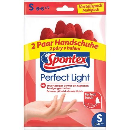 Spontex Perfect Light Household Gloves, Ideal For All Cleaning Jobs