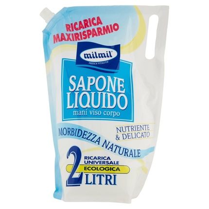 Milmil Nutritive And Delicate Liquid Soap 2.0 Liters Refill