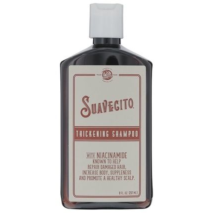 Suavecito Hair Thickening Shampoo With Niacinamide For Thinning Hair - Vitamin