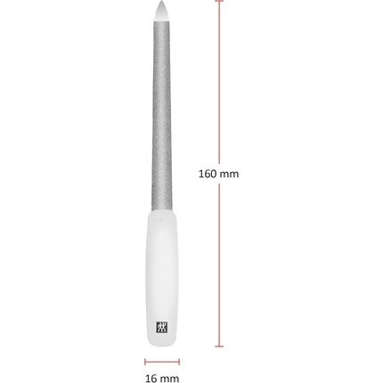Zwilling 160Mm White Sapphire Coated Polished Tip Ergonomic Shape Coarse Fine Grain File Faces - Image 3