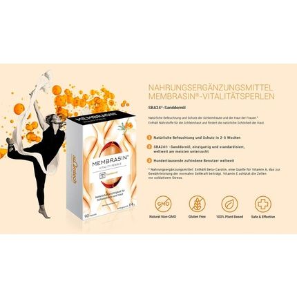 Membrasin Moisture For Vaginal, Oral, Eye, And Skin Dryness