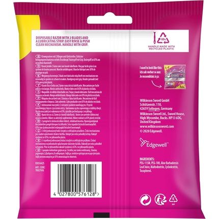 Wilkinson Sword Extra 2 Beauty Women'S Disposable Razors