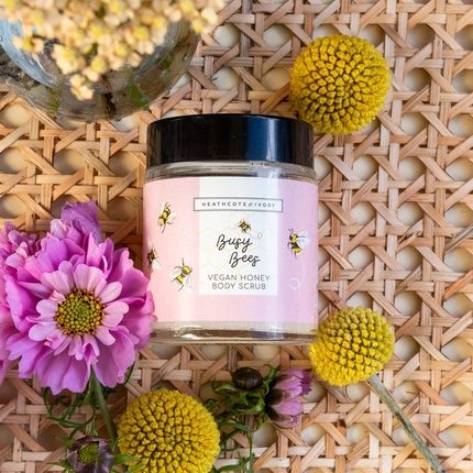 Heathcote & Ivory Busy Bees Body Scrub Enriched With Essential Oils 110G