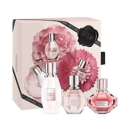 Victor & Rolf Flowerbomb Trio Set Includes Flowerbomb Eau De Parfum Spray 7Ml Flowerbomb Ruby Orchid Eau De Parfum 7Ml And Flowerbomb Nectar Eau De Parfum 7Ml