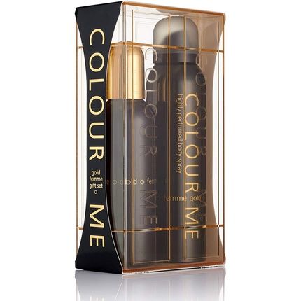 Colour Me Gold Femme Fragrance For Women Gift Set By Milton-Lloyd