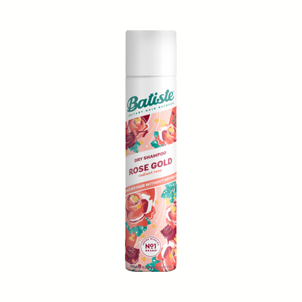 Batiste Dry Shampoo Rose Gold 200 Ml For Normal Hair With Bergamot And Jasmine Aroma - Image 4