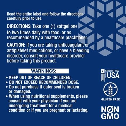 Life Extension Mega Gla With Sesame Lignans 30 Softgels - Image 3