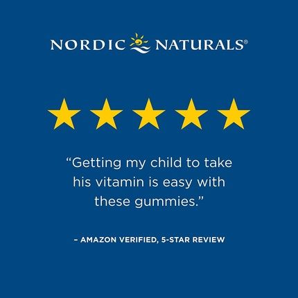 Nordic Naturals Nordic Berries Multivitamin Treats 120 Gummy Berries
