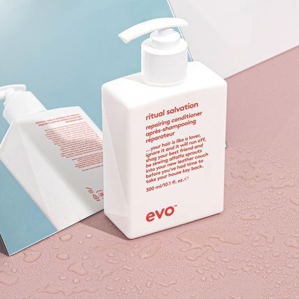 Evo Ritual Salvation Repairing Hair Conditioner - Protein Treatment For Damaged Hair - Image 3