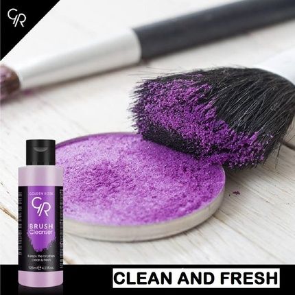 Golden Rose Makeup Brush Cleanser 4.22 Fl Oz