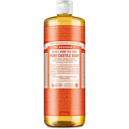 Dr Bronner Tea Tree All-One Magic Soap 945Ml