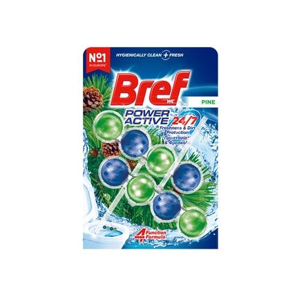 Bref Power Activ Liquid Block Toilet Pine 2X50G By Bref
