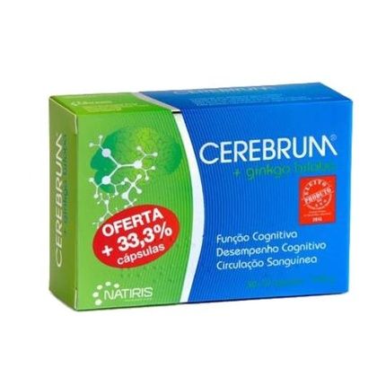 Cerebrum + Ginkgo Biloba 30+10 Capsules