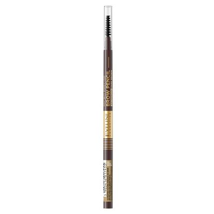 Eveline Micro Precise Eyebrow Pencil 03 Dark Brown - Perfect For Defining And Shaping Eyebrows