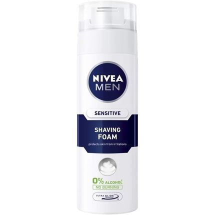 Nivea Men Sensitive Shaving Foam With Chamomile 200Ml