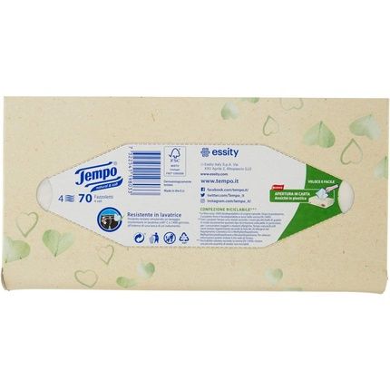 Natural & Soft - Box Of 70 Natural And Soft Paper Tissues - Image 3