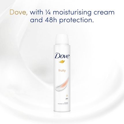 Dove Fruity Antiperspirant Deodorant With Moisturizing Cream Spray - Image 3