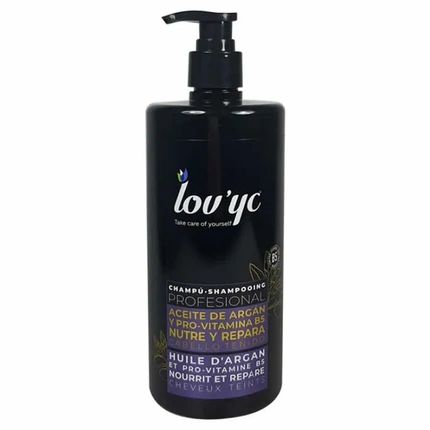 Lov'Yc Professional Hair Shampoo With Argan Oil For Nourishing And Repairing Colored Hair 25.3 Fl Oz