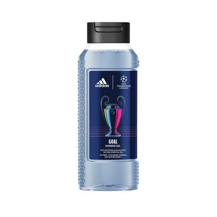 Adidas Shower Gel Goal Patchouli And Eucalyptus Champions League - 250 Ml