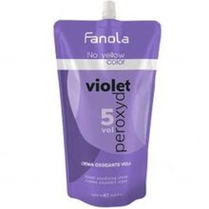 Fanola Purple Anti-Yellow Oxidant Cream 5 Vol 1000Ml