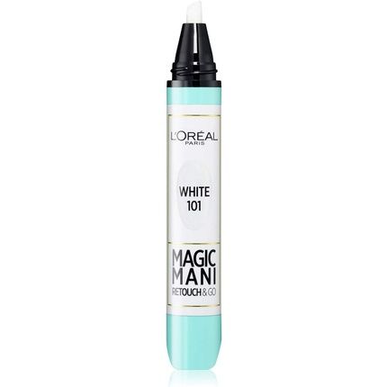L'Oreal Paris Make Up Designer Magic Mani Nail Polish Pen White 101 4.9Ml