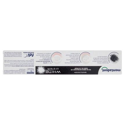 Mentadent Toothpaste With Activated Charcoal - Image 3