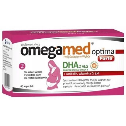 Omegamed Optima Forte Ii & Iii Trimester Breastfeeding Supplement For Pregnant Women