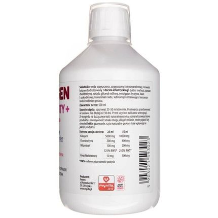 Myvita Collagen Beauty+ Active Liquid 500Ml