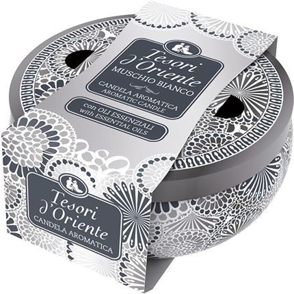 Tesori D'Oriente White Musk Scented Candle