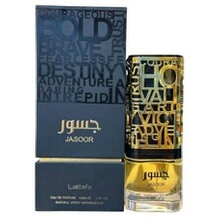 Lattafa Jasoor Eau De Parfum Spray For Men 3.4 Ounce