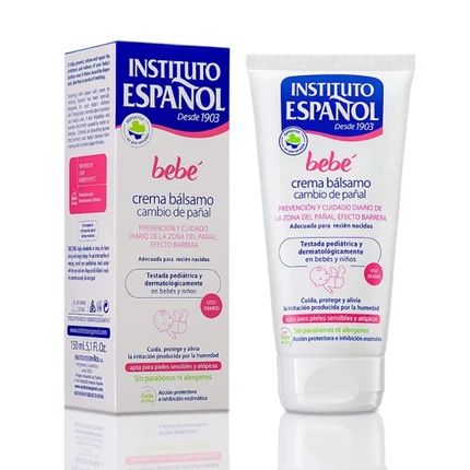 Instituto Espaol Baby Balm Cream 150Ml Soothing Relief Diaper Rash Cream