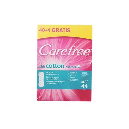 Carefree Carefree With Cotton Extract Pantyliners 44 Units
