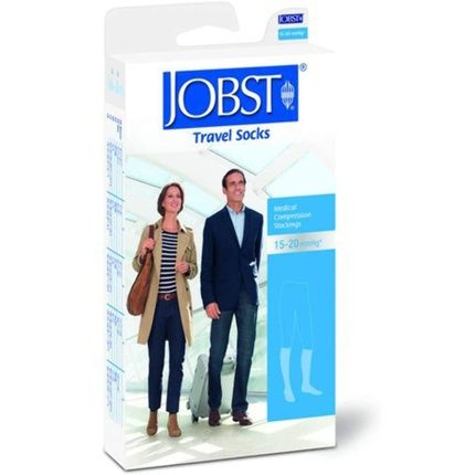Bsn Jobst Travel Socks Travel Socks Knee Socks With Lace Black 1