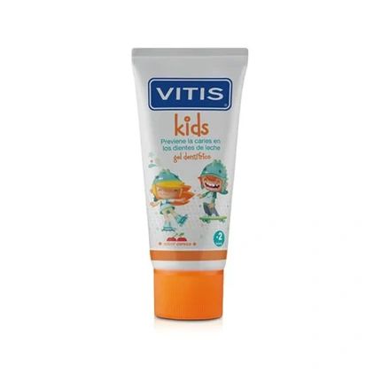 Vitis Kids Gel Dent Cherry Flavored 50Ml