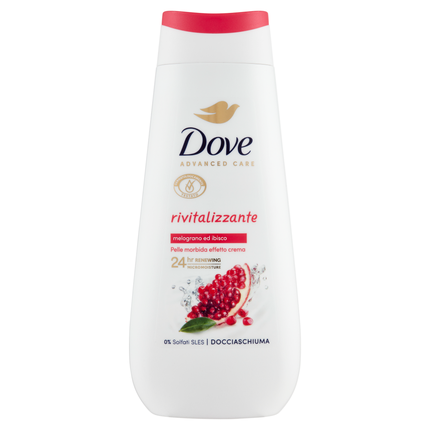 Dove Advanced Care Revitalizing Shower Foam Pomegranate And Hibiscus 225 Ml