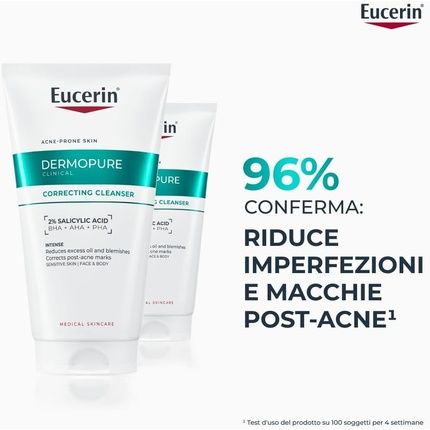 Eucerin Dermopure Clinical Triple Action Facial Cleanser 150Ml