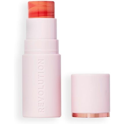 Revolution Skin Silk Marble Blush Stick Buildable Colour For Cheek And Eye