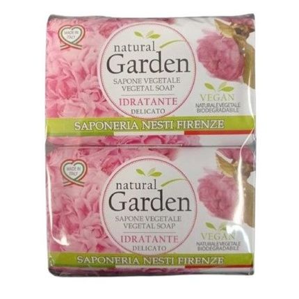 Nesti Firenze Natural Garden Idratante Soap 4.4 Ounces 125G - Pack Of 2