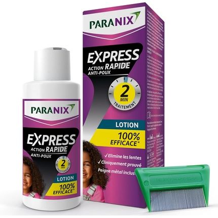 Paranix Express Lotion 2 Minutes 100% Effective Against Head Lice