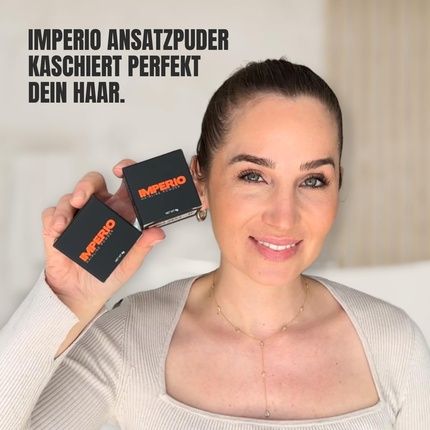 Imperio Hair Concealer Powder For Thicker Hair 4G - Light Grey