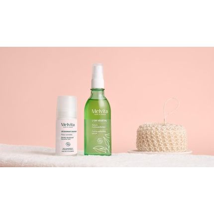 Melvita Roll-On Deodorant For Sensitive Skin - The Essentials Gentle